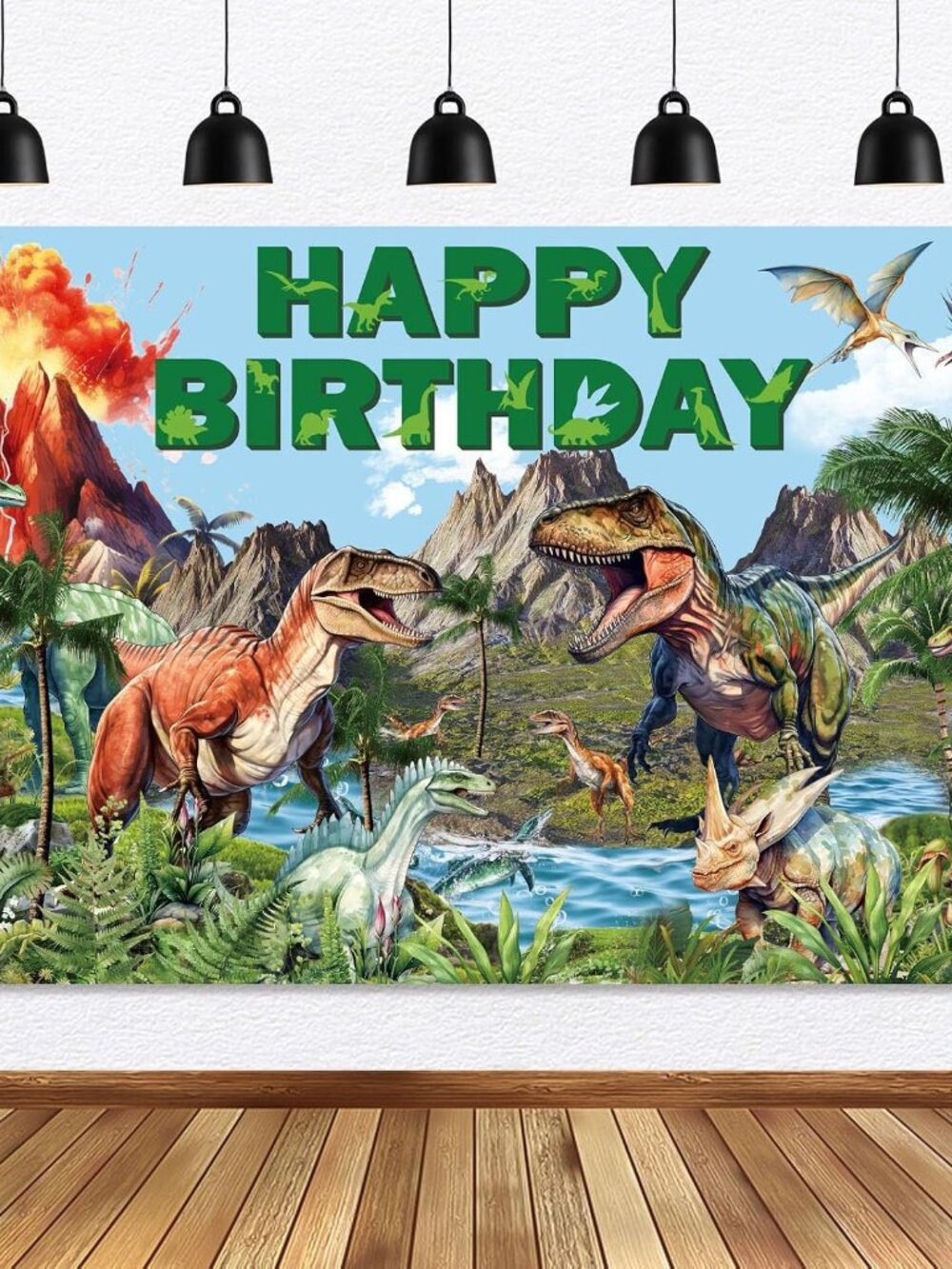 Dinosaur Birthday Decorations Dinosaur Birthday Banner